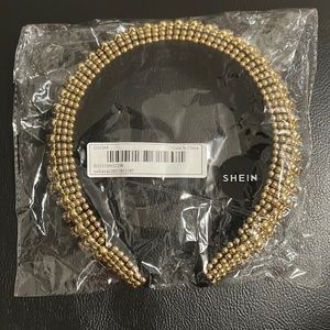 Shein Gold headband for woman